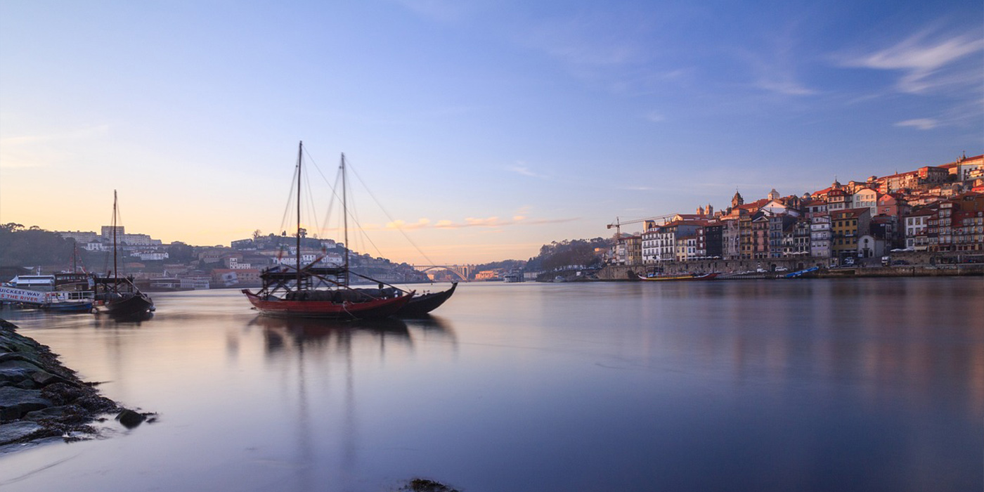 Paysage de la de Porto au Portugal
