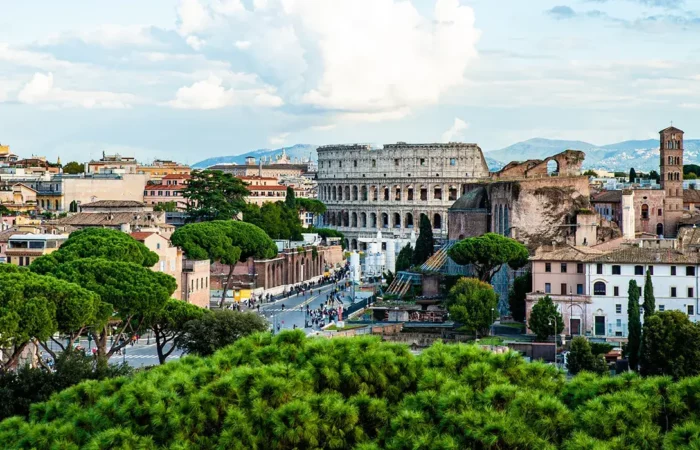 Ville de Rome en Italie