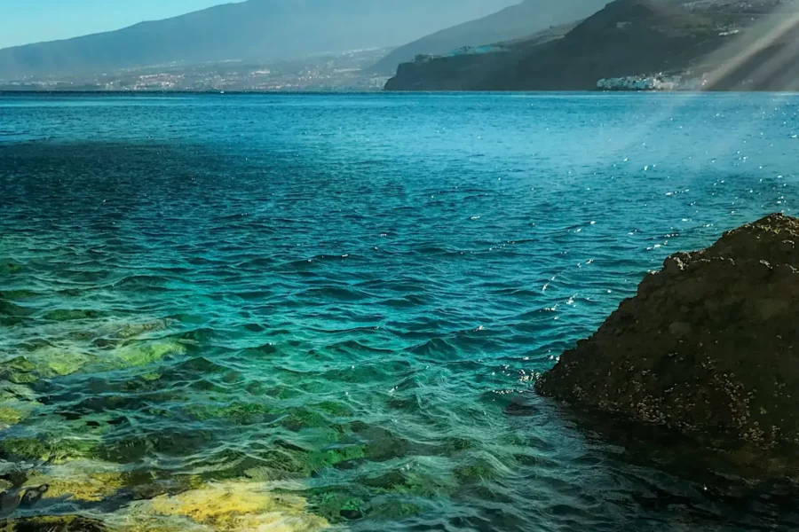 Eau cristalline à Tenerife