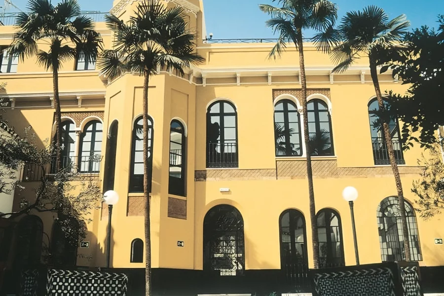 façade de l'hôtel