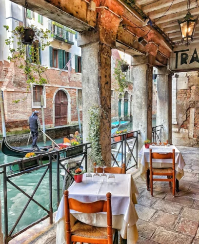 Petit-restaurant à Venise