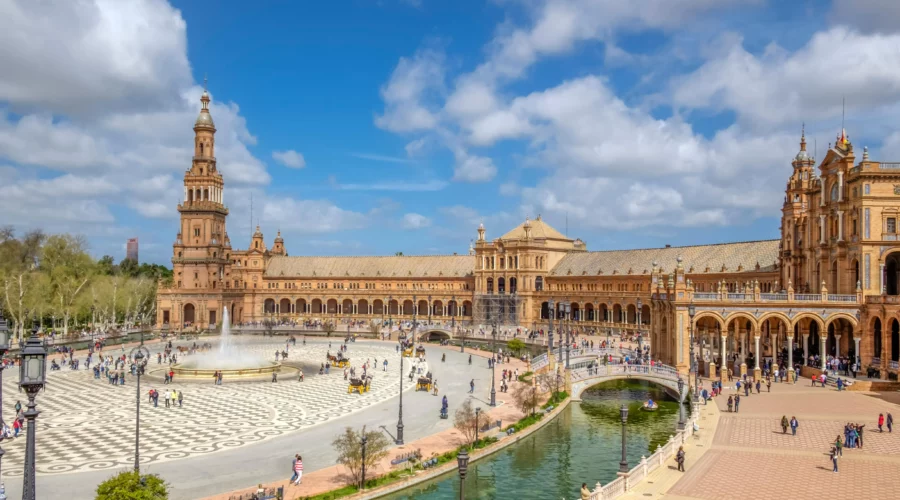 la Plaza Espana