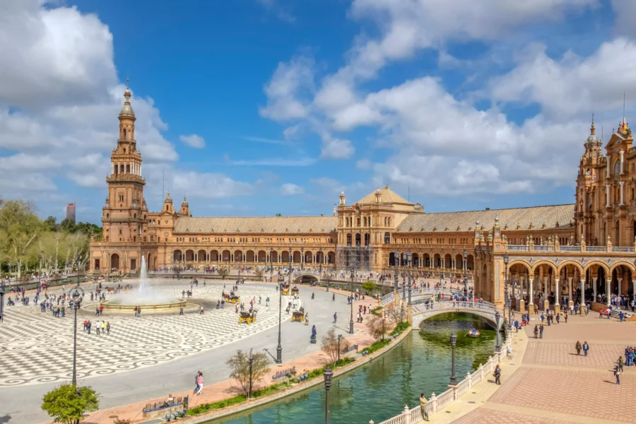 la Plaza Espana