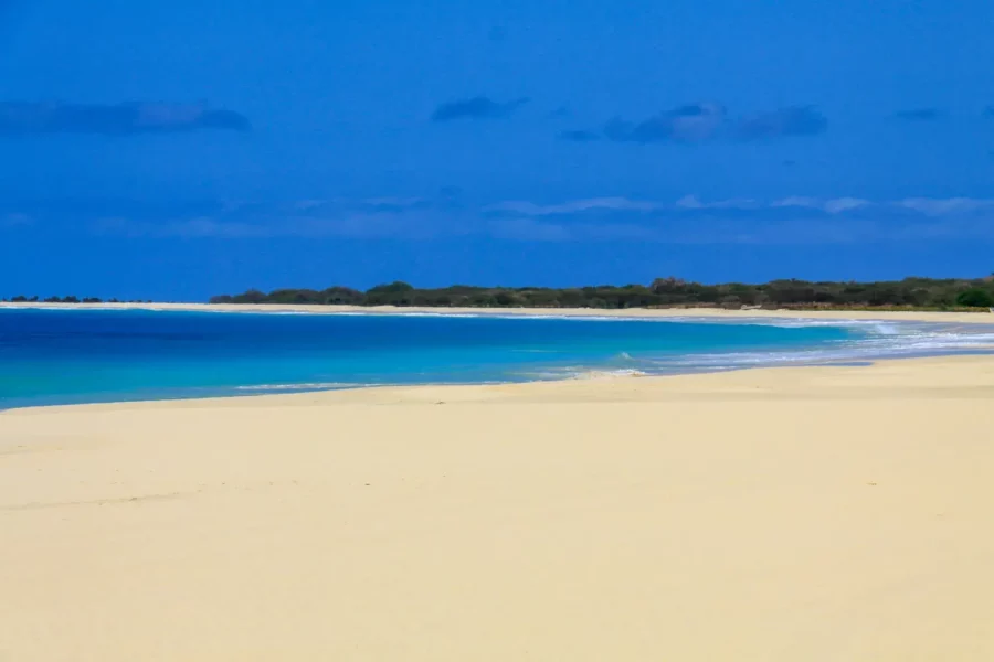 Plage de Santa Monica, Cap-Vert