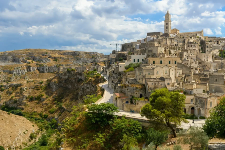 Sassi et parc des églises rupestres de Matera