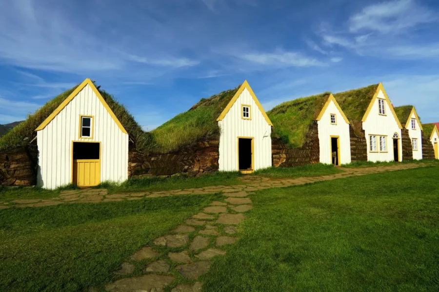 Cabane dans la région de Skagafjördur
