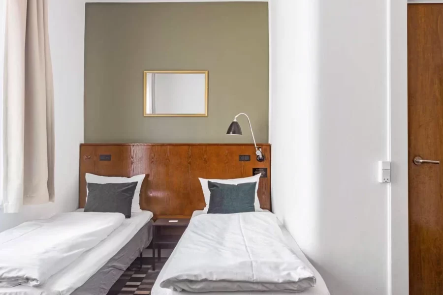 Chambre twin Best Western Astoria, Copenhague