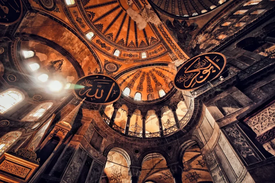 Le musée Sainte-Sophie à Istanbul