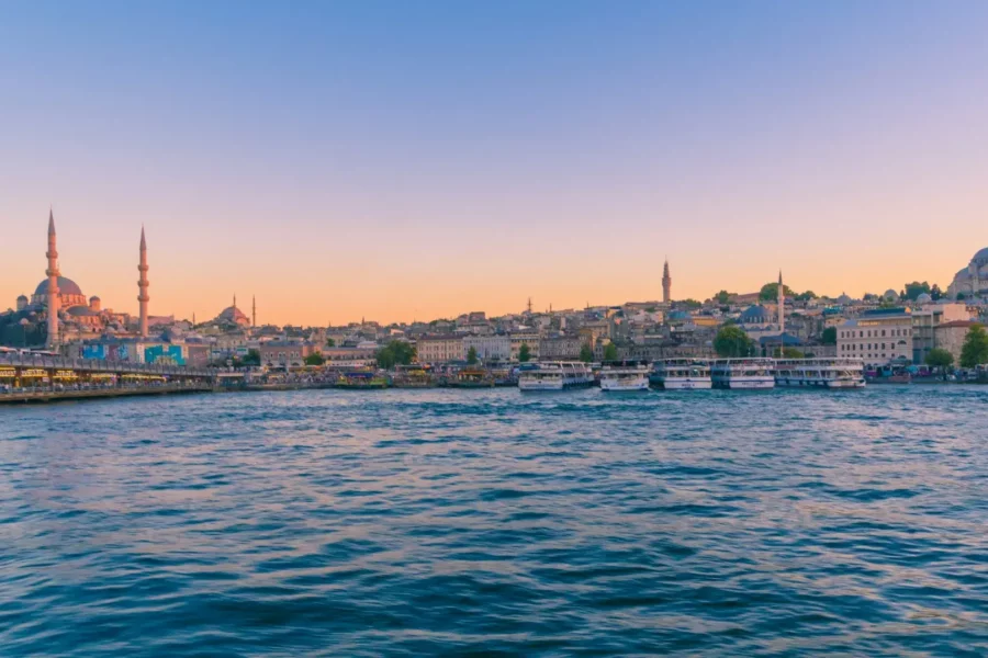 Panorama de la ville d'Istanbul