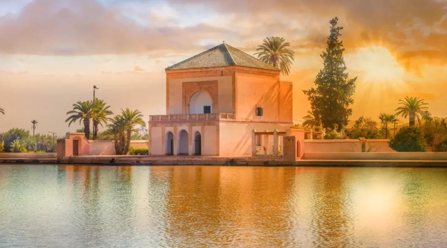 Parc Menara à Marrakech
