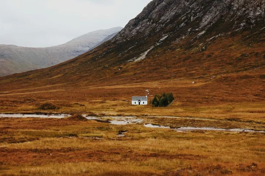 Paysage magnifique de Glencoe