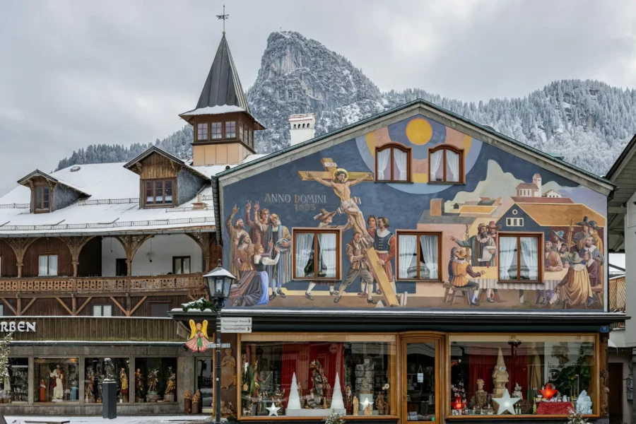 Petit village de Oberammergau