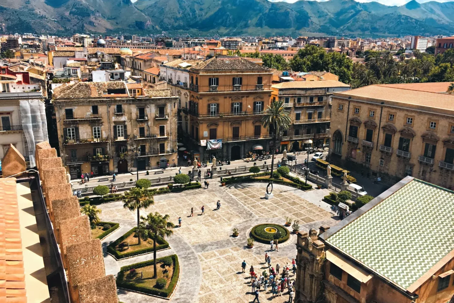 Place à Palerme