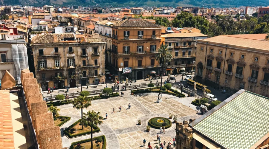 Place à Palerme