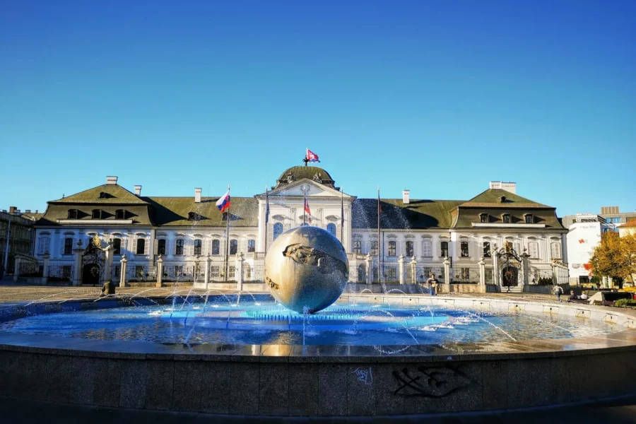 Planet of Peace Fountain à Bratislava
