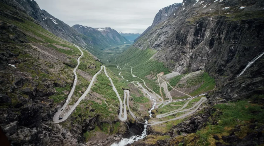 Route des Trolls en Norvège