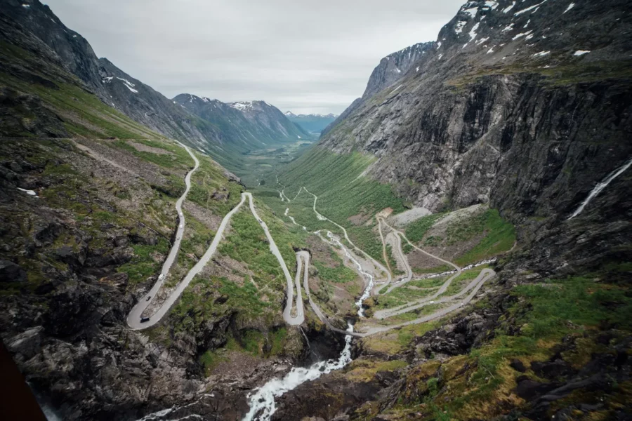 Route des Trolls en Norvège