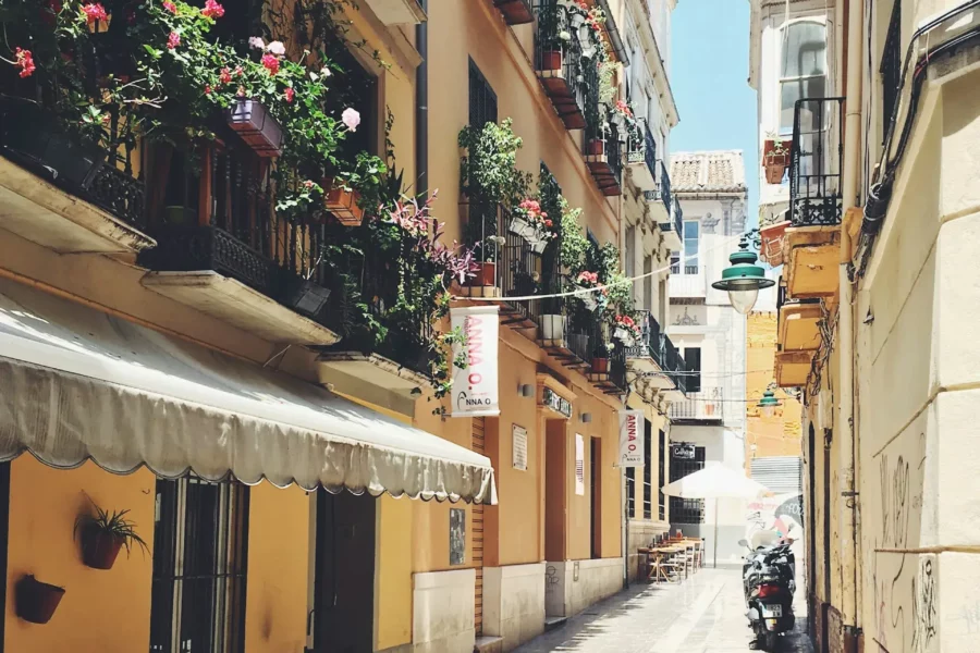 Rue Nino de Guevara à Malaga