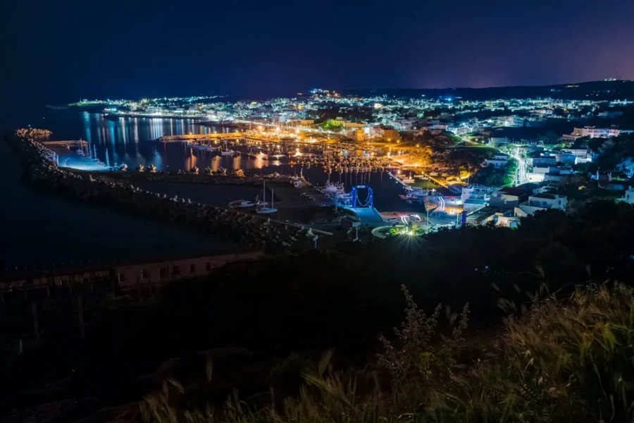 Santa Maria di Leuca la nuit