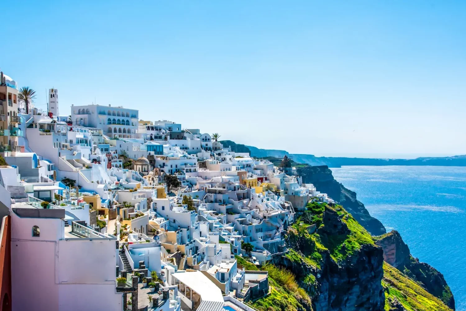 Panorama Santorin, Grèce