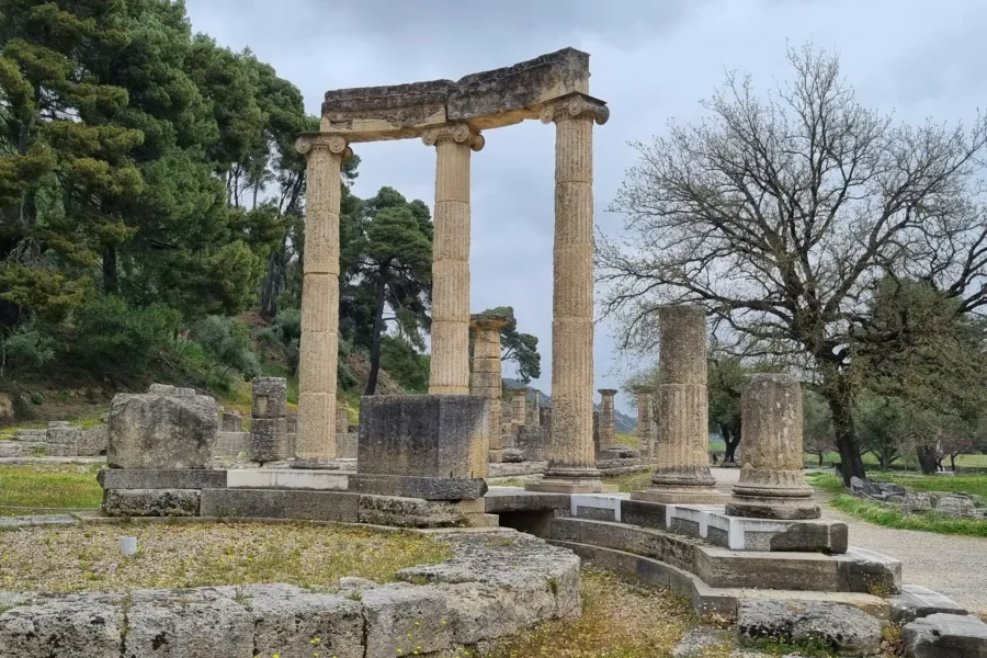 Le Philippeion à Olympie