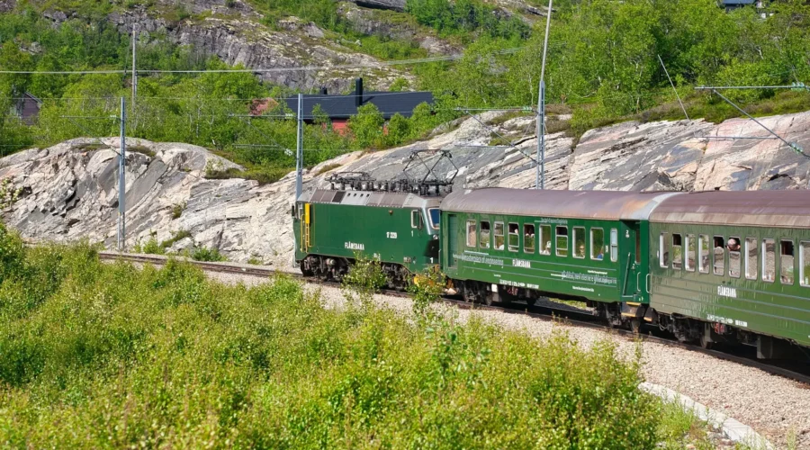 Train de Myrdal à Flåm