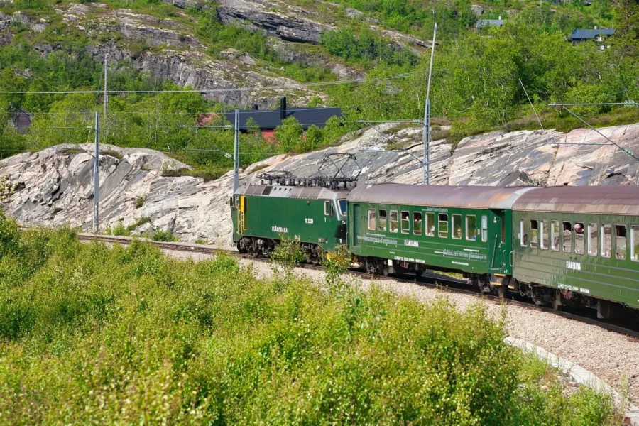 Train de Myrdal à Flåm