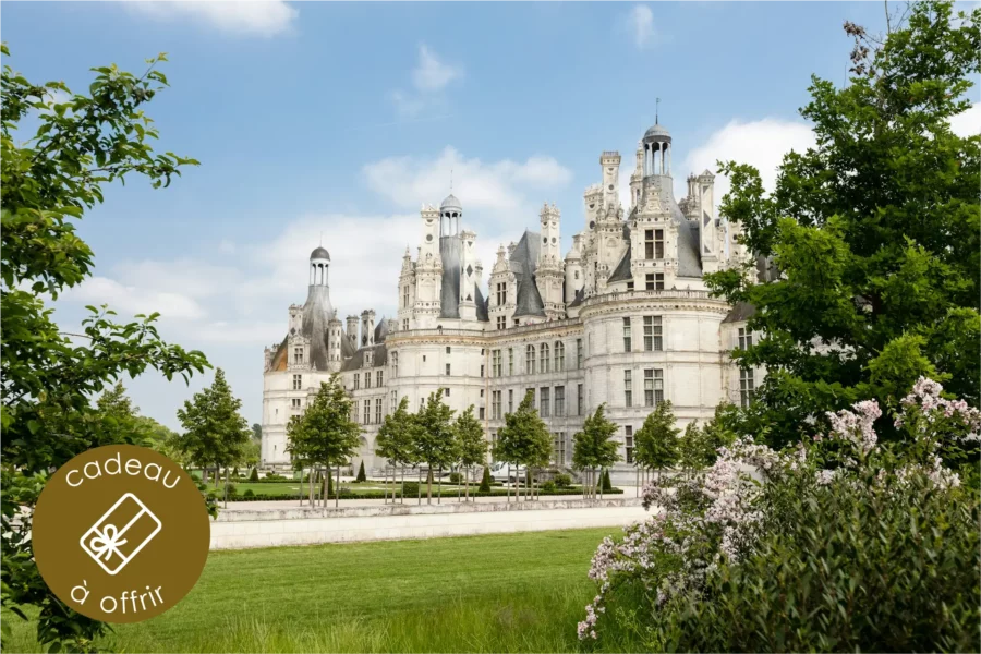 Bon cadeau pour un séjour dans le pays des châteaux de la vallée de la Loire