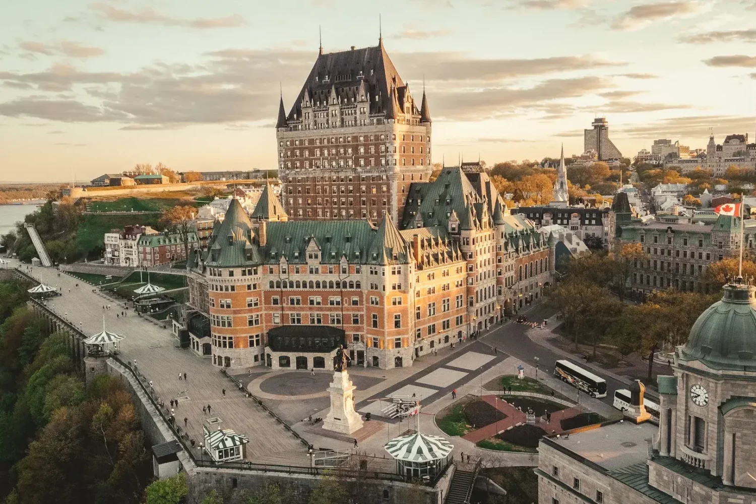 Château Frontenac à Québec, Canada