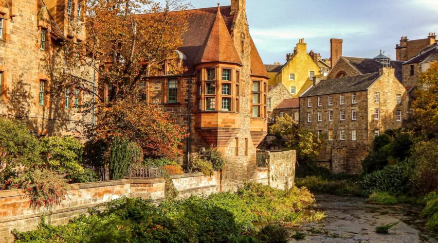 Dean Village, Édimbourg, Écosse