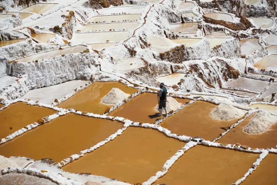 Les salines de Maras, Urubamba, Pérou