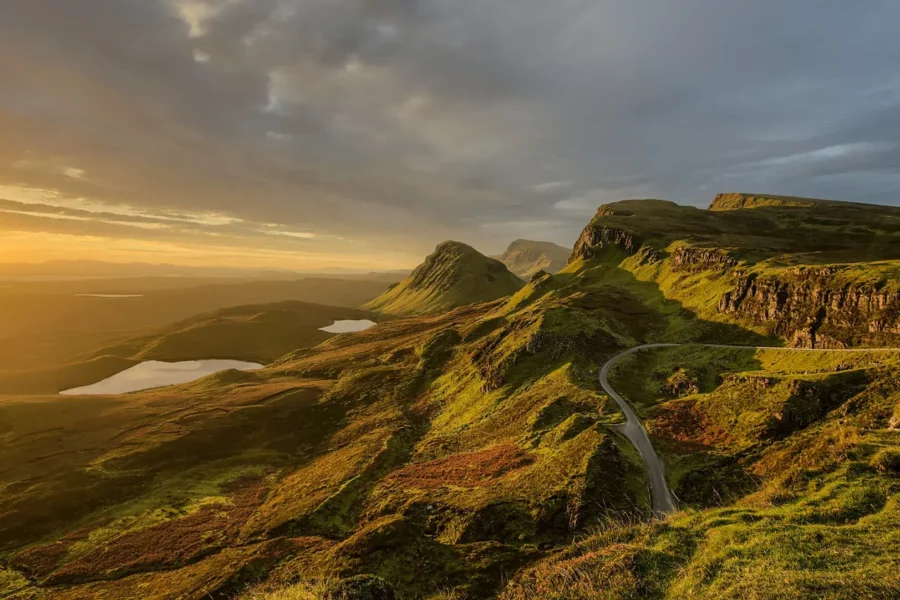 Panorama de l'île de Skye, Écosse