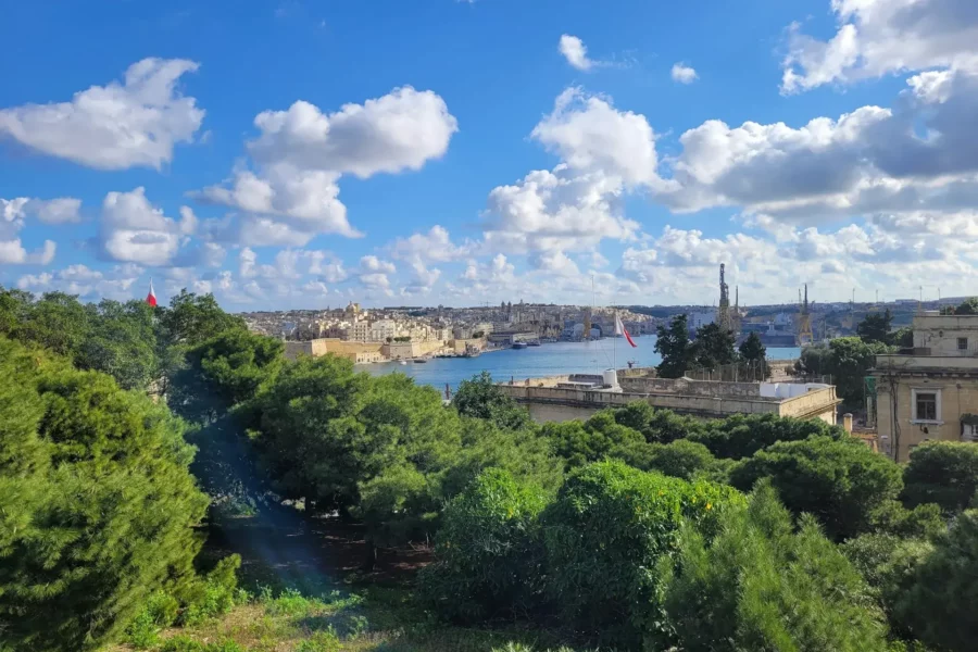 Panorama de La Valette, Malte.