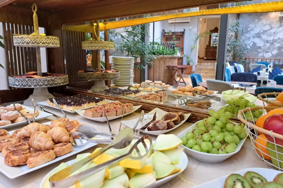 Petit-déjeuner Hôtel Antik à Prague