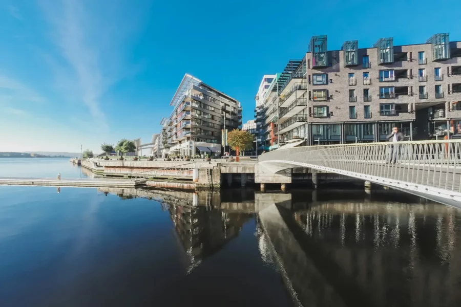 Aker Brygge à Oslo, Norvège