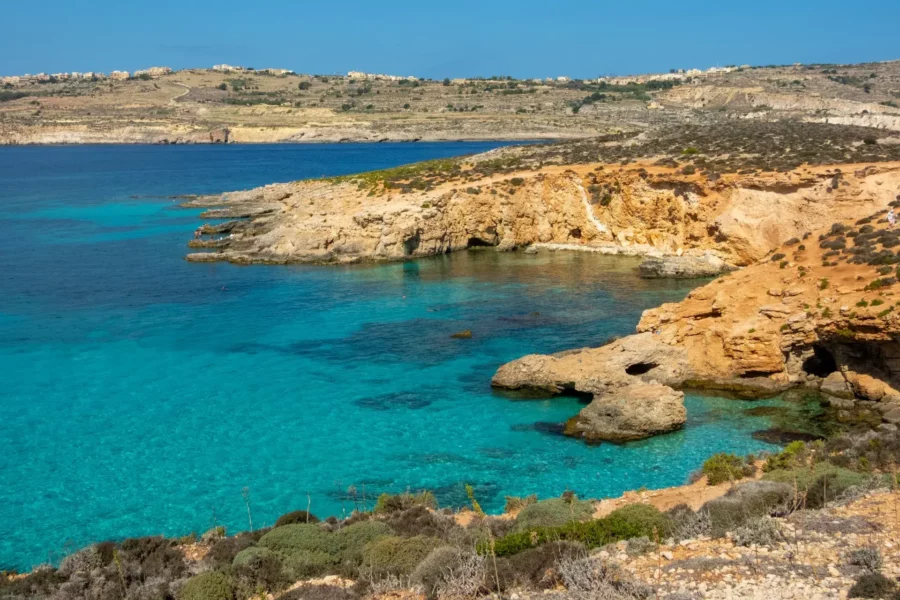 Blue Lagoon à Malte, paysage de rêve