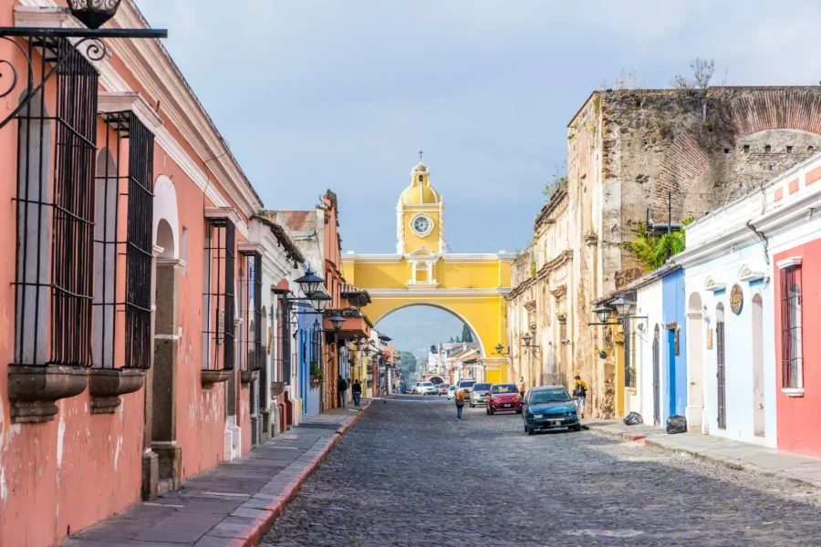 Calle de Arco à Antigua Guatemala