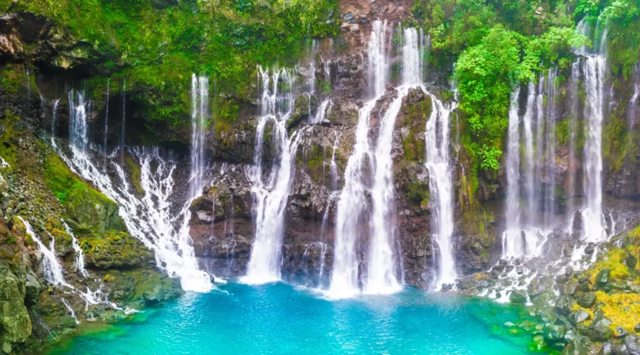 Cascade Grand Galet à l'île de La Réunion