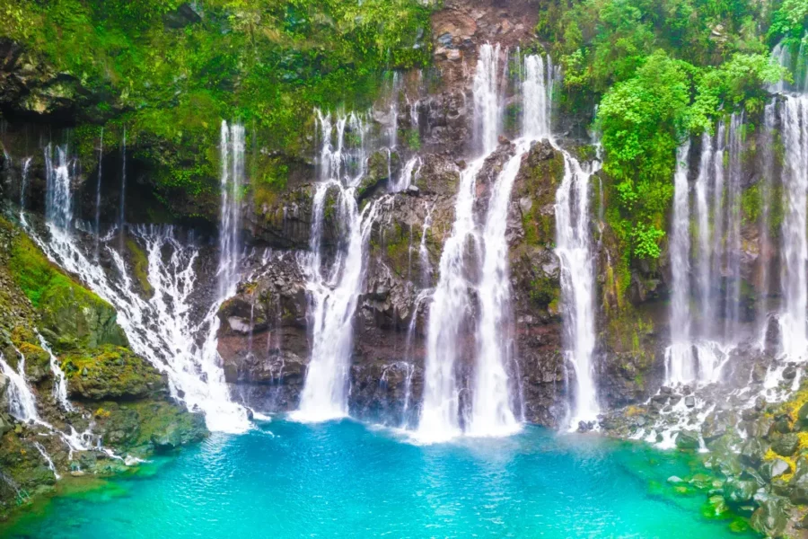 Cascade Grand Galet à l'île de La Réunion