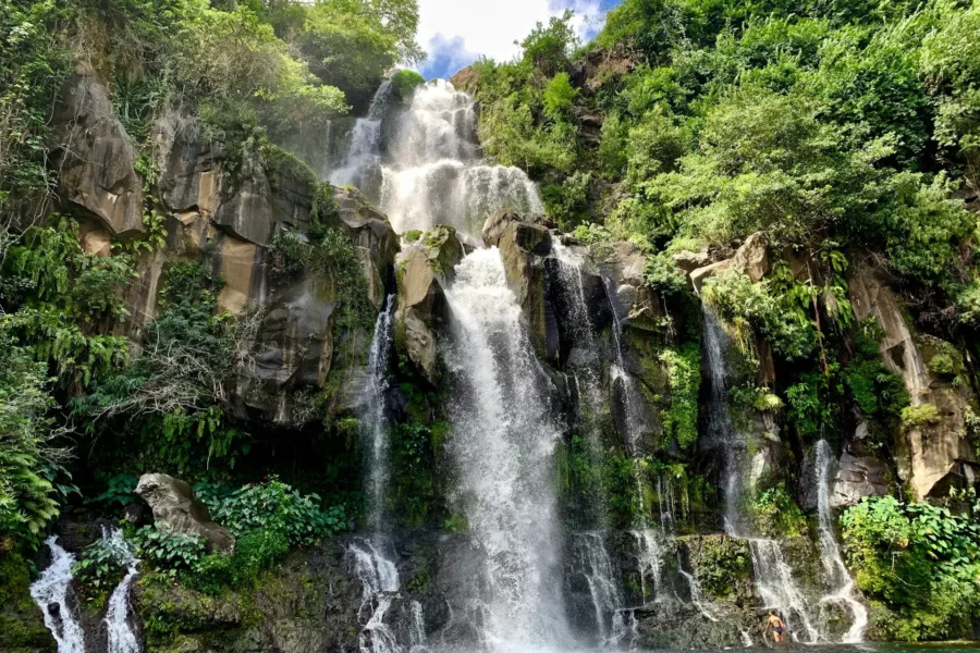 Cascade à l'île de La Réunion