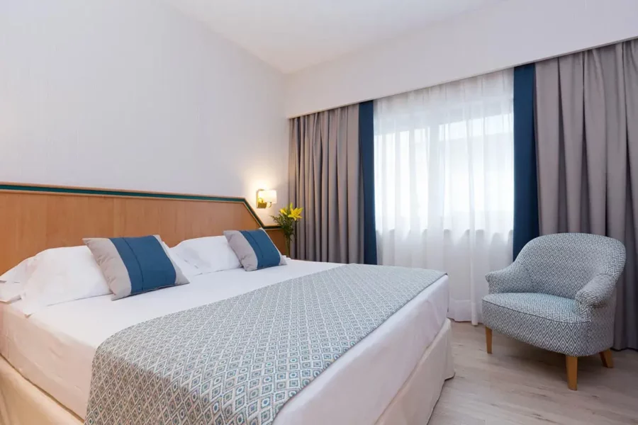 chambre standard hôtel Praga, Madrid