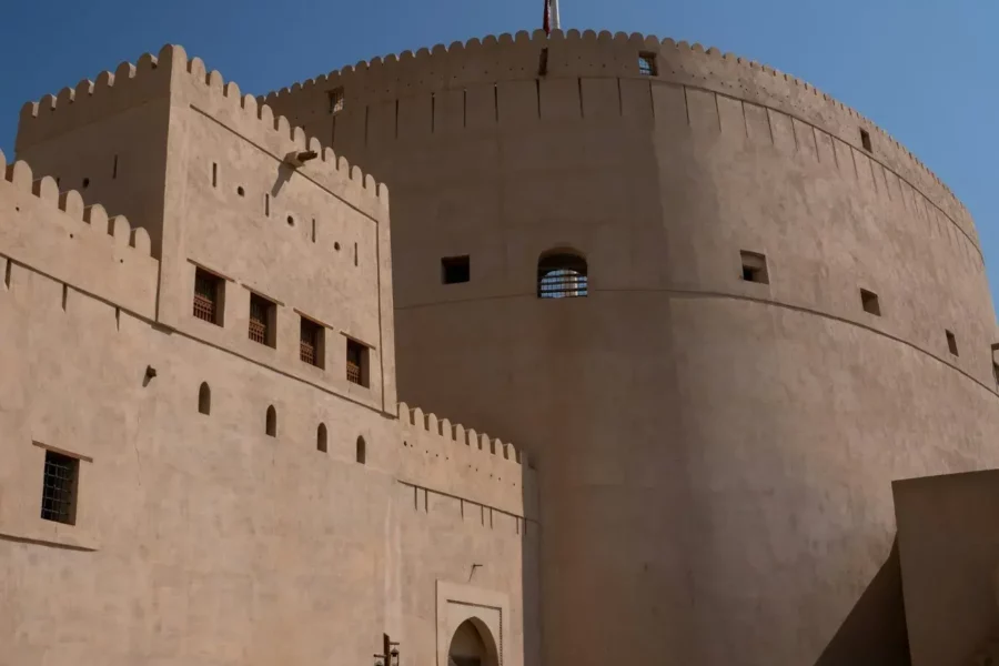 La forteresse de Nizwa à Oman