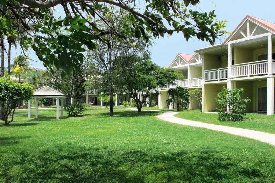Jardin de l'hôtel Récif, Île de la Réunion