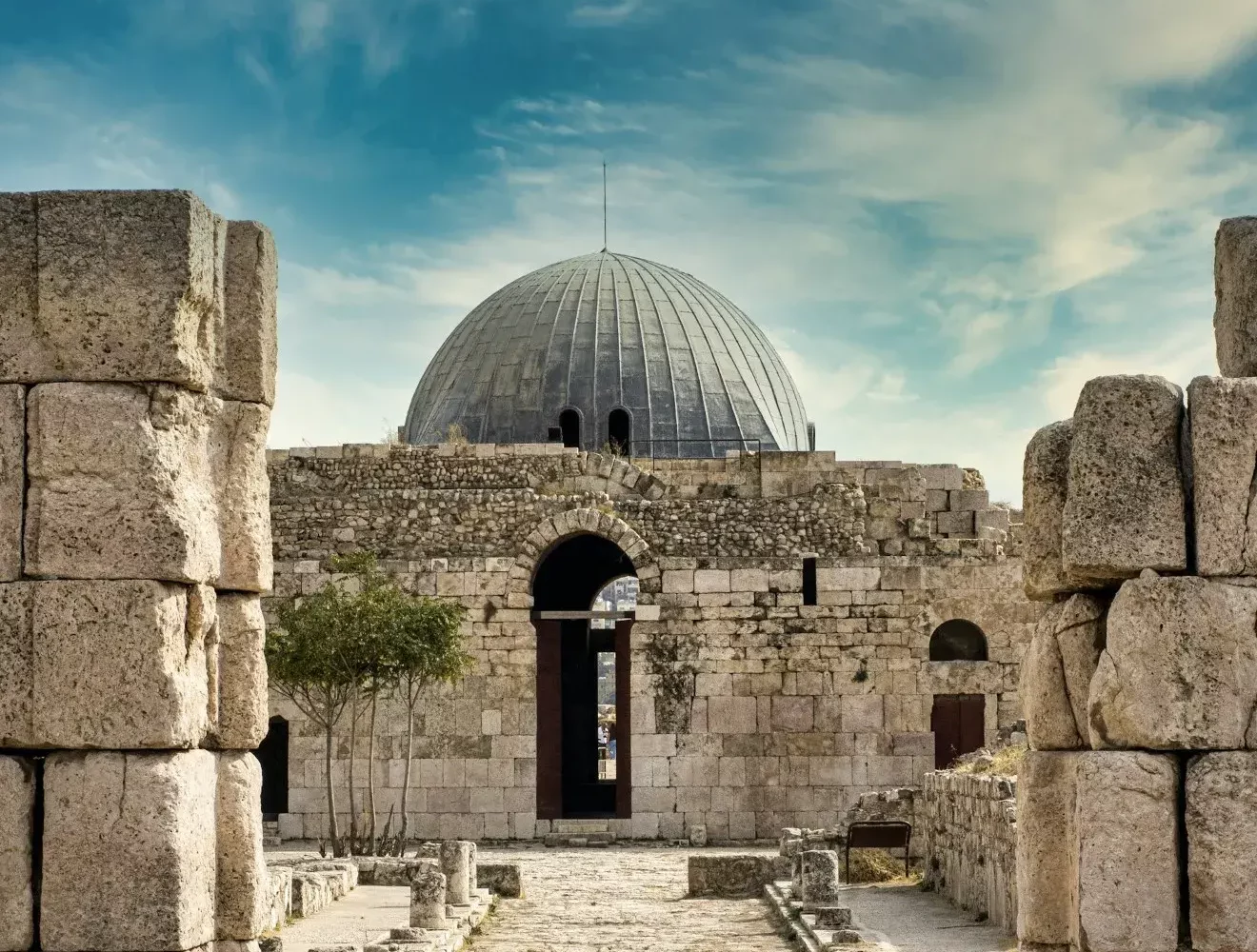 Palais Omeyyade à Amman, Jordanie