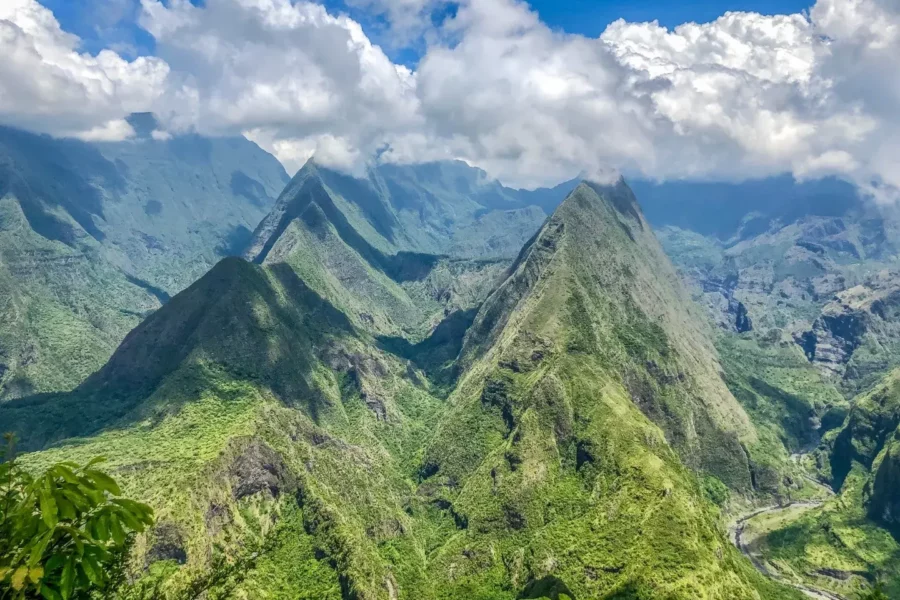 Panorama du Cirque de Mafate à La Réunion
