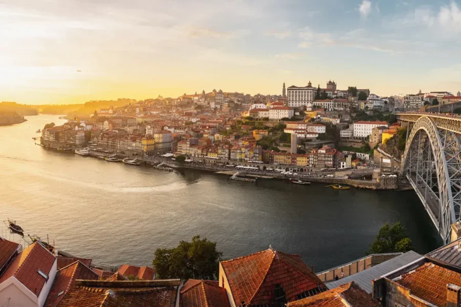 Panorama de tout Porto, Portugal