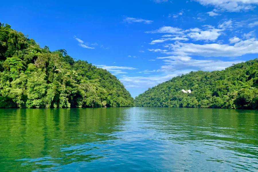Parc national Rio Dulce au Guatemala