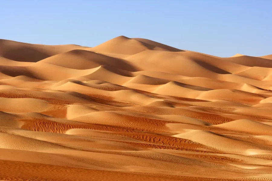 Paysage du Désert de Dubaï