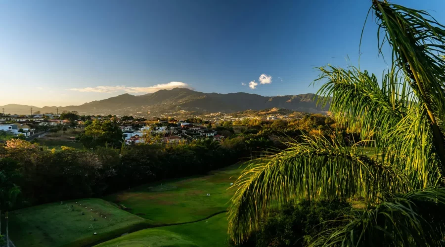 Paysage de la province de San José, Costa Rica