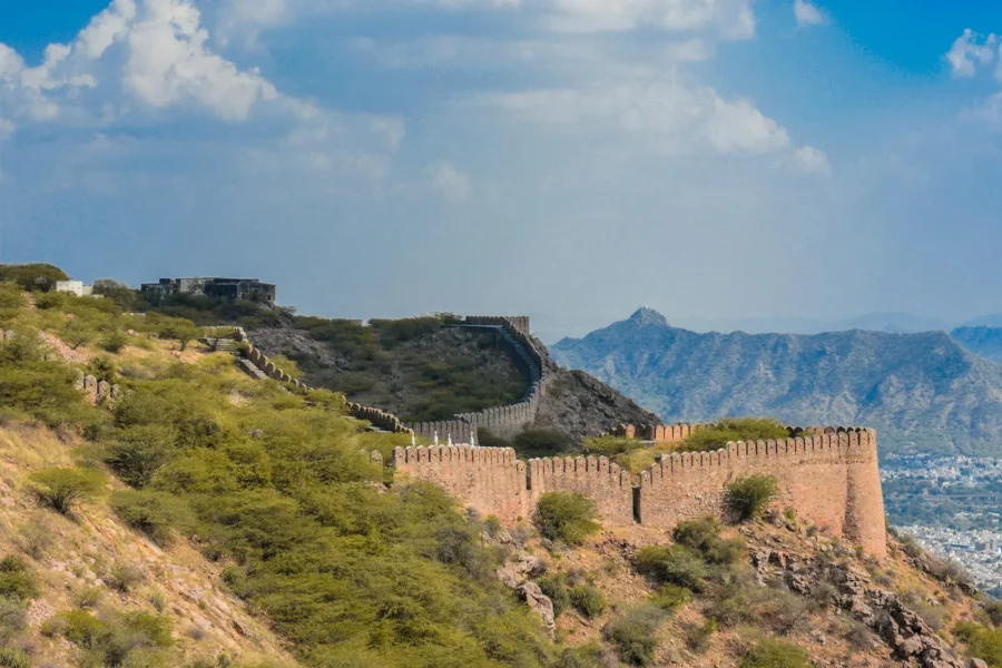 Taragarh Fort à Ajmer, Inde